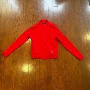 Burberry Golf Women’s Red Track Jacket Size Small